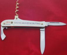 Officially Licensed Boy Scout 100th Anniversary Bartenders Knife +Tin 2010 (278)