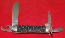 Official BSA #1996 Imperial Boy Scout Knife Providence RI 1956-1962 (120)