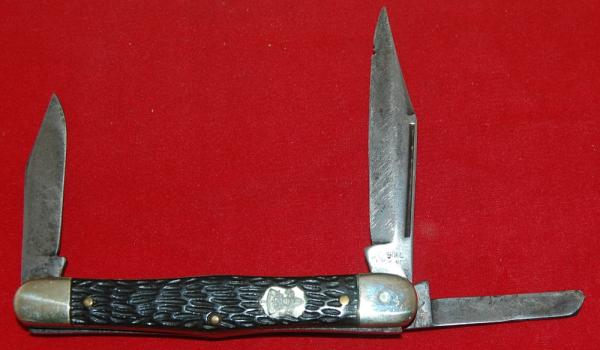 Official BSA #1047 Imperial 'Whittler' Boy Scout Knife 1963-1969 (124)