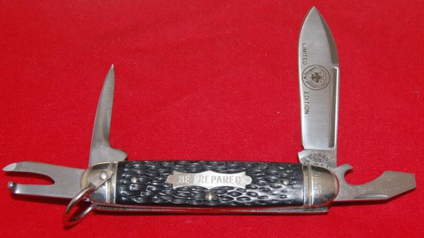 Official BSA #8510 Schrade Walden 75th Anniversary Boy Scout Knife 1985 (137)