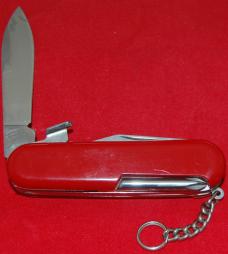Official BSA #1392 Wenger 'Young Hunter' Boy Scout Knife 1982-1986 (144)