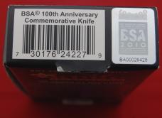 Official BSA Commemorative Boy Scout Knife 100th Anniversary Hologram 2010 (267)