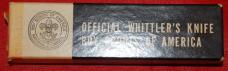 Official BSA #1047 Camillus Brown Whittler Boy Scout Knife +Non-Original Box - 1960-1969 (86)