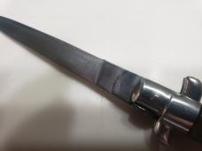  Vintage 8" Rostfrei 4 Switchblade with Buffalo Horn Scales 