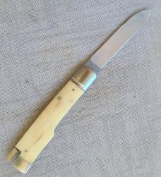 Bobby Toole Interior Mammoth Gunstock Taillock..Cpm154..3 15/16..integral fluted bolsters..coa&pouch