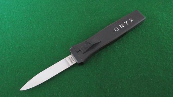  RARE c. 1970's-80's  Vintage Stainless Steel KOREA ONYX OTF MINT !