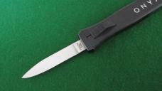  RARE c. 1970's-80's  Vintage Stainless Steel KOREA ONYX OTF MINT !
