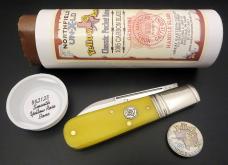 Great Eastern Cutlery #86 Yellow Rose of Texas Barlow GEC Smooth Yellow Bone 862123