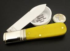 Great Eastern Cutlery #86 Yellow Rose of Texas Barlow GEC Smooth Yellow Bone 862123