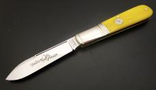 Great Eastern Cutlery #86 Yellow Rose of Texas Barlow GEC Smooth Yellow Bone 862123