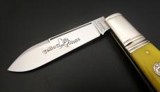 Great Eastern Cutlery #86 Yellow Rose of Texas Barlow GEC Smooth Yellow Bone 862123