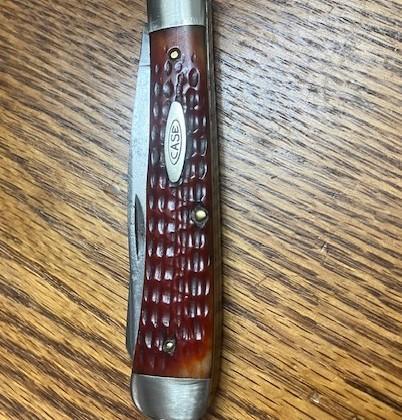 BEAUTIFUL RED BONE ON CASE U.S.A. TRAPPER BEAUTIFUL RED BONE ON CASE U.S.A. TRAPPER