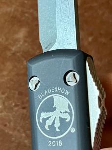 Microtech Ultratech Bladeshow 2018 Switchblade Knife, Unused With Box