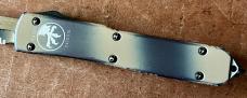 Microtech Ultratech Flat Body Camo Switchblade Knife, Used