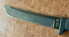 Taylor Cutlery Military Tanto Knife, Box, Original Leather & Extra Kydex Sheath