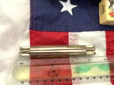 Vintage Camillus 2 Blade Large Cigar Knife w/ Riders of the Silver Screen Handles -Lash LaRue -NOS
