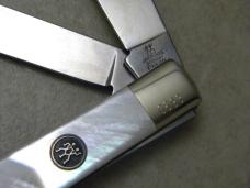 J.A. Henckels Germany Mother of Pearl HK5 Trapper Knife NIB