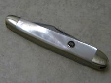 J.A. Henckels Germany Mother of Pearl HK0240 Half Whittler Knife NIB