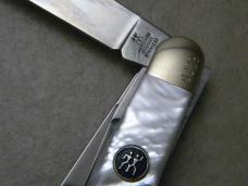 J.A. Henckels Germany Mother of Pearl HK25 4-Blade Stockman Knife NIB