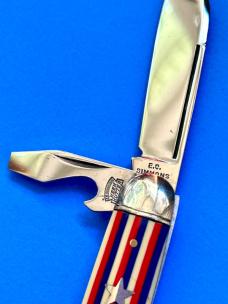 RARE E.C. Simmons Keen Kutter 4 Blade with Bail Scout “Star” EX Condition Clean Schrade USA 