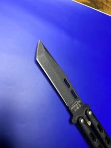 Bear and Son USA Butterfly 4" Blade Black