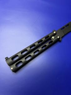 Bear and Son USA Butterfly 4" Blade Black