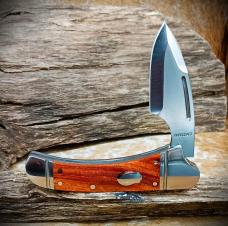 NIB RoseCraft Blades Zambezi RCT002-RW Rosewood D2 Finger Choil Drop Point
