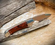 NIB RoseCraft Blades Zambezi RCT002-RW Rosewood D2 Finger Choil Drop Point