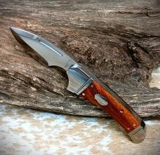 NIB RoseCraft Blades Zambezi RCT002-RW Rosewood D2 Finger Choil Drop Point
