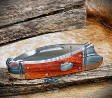 NIB RoseCraft Blades Zambezi RCT002-RW Rosewood D2 Finger Choil Drop Point