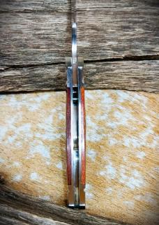 NIB RoseCraft Blades Zambezi RCT002-RW Rosewood D2 Finger Choil Drop Point