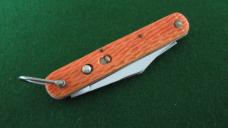 c.1950's-60's SCHRADE Walden, NY MC-1 ORANGE PARATROOPER NICE 