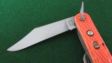 c.1950's-60's SCHRADE Walden, NY MC-1 ORANGE PARATROOPER NICE 