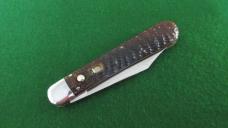 RARE Early SCHRADE CUT CO. Walden, NY Pick Bone Press Button SMALL STAMP