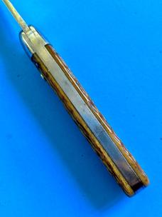 Schrade Cutlery Co. 4-1/8” Jigged Bone American Automatic Nice Example 