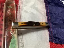 Case xx 1997 Sweet Pen Knife Pearl Premier Shield -1 of 100 Mdl# 5233 SS w/ Super Stag Handles -NOS 