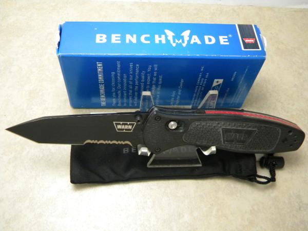 Benchmade USA Balisong Mel Pardue DEsign Push Button Lock Knife NIB