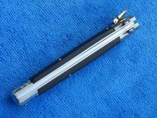 New 9" Leverlock-Stiletto knife Ebonywood handles bayonet blade
