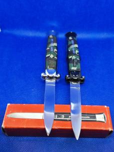 2 Vintage Nato Military OTF Automatic Springers