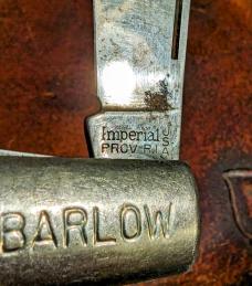 3 Barlow Knives In Good Condition - Imperial, Sabre, & Providence Cutlery Co.