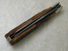 Remington USA Bone R-1173-D 1998 Damascus Baby Bullet Knife NIB