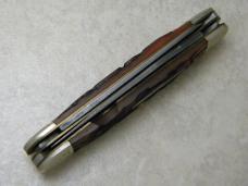 Remington USA Bone R-4353-D 2000 Damascus Silver Bullet Knife NIB