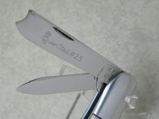Queen Steel #25 Imitation Winterbottom Bone Aluminum Frame One Arm Razor Barlow Knife