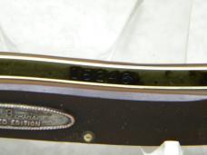 Schrade Walden S.W. Cut. JB1 USA Saw Cut Delrin Jim Bowie Commemorative Stockman Knife
