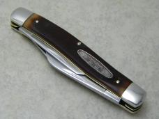 Schrade Walden S.W. Cut. JB1 USA Saw Cut Delrin Jim Bowie Commemorative Stockman Knife