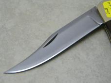 Buck USA 2nd Version Wood Lockback Knife in Pouch c. 1968-70
