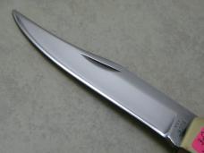 Buck USA 3rd Version Wood Lockback Knife in Pouch c. 1968-70