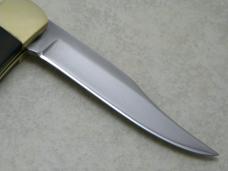 Buck USA 3rd Version Wood Lockback Knife in Pouch c. 1968-70