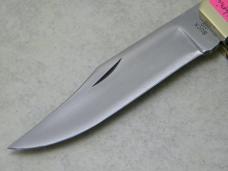 Buck USA 3rd Version Wood Lockback Knife in Pouch c. 1978-80