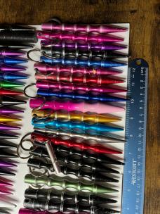 Lot of Keychain Kubotans Self Defense Tool
